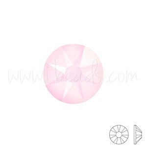 Kjøp Krystalllim rhinestones 2088 flat bak krystallpulver rosa ss16-3,9mm (60)