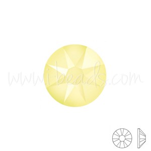 Kjøp Krystalllim på rhinestones 2088 flat bak krystallpulver gul ss16-3,9mm (60)