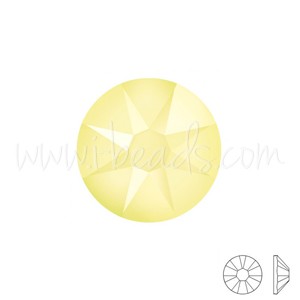 Kjøp Lim på krystall rhinestones 2088 flat bak krystall pulver gul ss20-4,7mm (60)