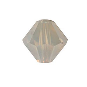 Kjøp Krystallperler 5328 xilion bicone lys grå opal 4mm (40)