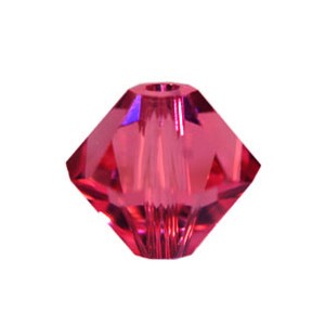Kjøp Krystallperler 5328 xilion bicone indisk rosa 4mm (40)
