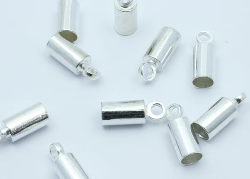 Kjøp ledningsspisser x10 sølv 3,5x9mm - Sett med 10 ledningsspisser