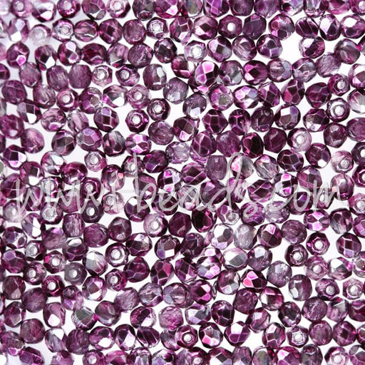 Kjøp Bohemske speilorkide fasetterte perler 2 mm (50)