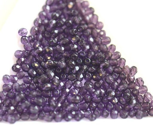 Kjøp Tanzanitt bohemske fasetterte perler 2 mm (50)