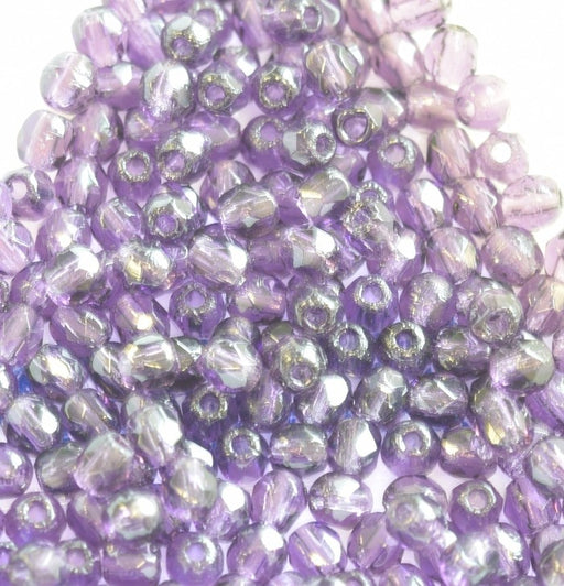 Kjøp Tanzanitt bohemske fasetterte perler 3 mm (50)