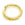 Grossist i Gull åpne hopperinger 11x1,5 mm (10)