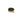 Detaljhandel Pen rund gullkontakt i dobbeltsidig svart emalje 16x23x3 mm, Hull: 2 mm
