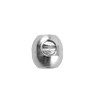 Kjøp Sølvfinish metall ovale scrim perler 3,5 mm (2)