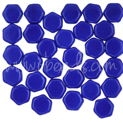 Kjøp Honeycomb perler 6 mm kongeblå ugjennomsiktige (30)