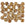 Detaljhandel Honeycomb perler 6 mm topas bronse picassso (30)