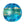 Detaljhandel Murano perle kuppel blå og gull 14 mm (1)