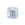 Grossist i Murano krystall og sølv kube perle 6mm (1)