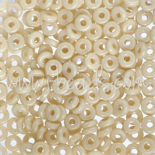 Kjøp O perler 1x3,8 mm antikk beige (5g)