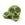 Detaljhandel Bohemske glassperler grønne og svarte hodeskalle 15x19mm (2)