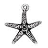 Kjøp Starfish anheng gammelt sølvmetall 20mm (1)