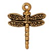 Kjøp Dragonfly anheng eldet gullmetall 20mm (1)