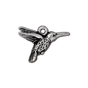 Kjøp Hummingbird sjarm alderen sølv metall 14mm (1)
