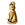 Grossist i Sittende katte sjarm i gammelt gullmetall 10,5 mm (1)