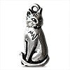 Kjøp Sittende kattesjarl alderen sølvmetall 10,5 mm (1)