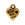 Grossist i Anheng laget med kjærlighetsgamlet gullmetall 12,4 mm (1)