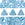 Detaljhandel KHEOPS by PUCA 6 mm ugjennomsiktig lys asorblå silkematte (10g)