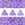 Grossist i KHEOPS by PUCA 6 mm ugjennomsiktig lilla silkematt (10g)