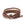 Detaljhandel Burgundrød og GULL flettet polyesterbåndsnor -3mm (50cm)