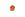 Detaljhandel oransje farget epleanheng 15x14 mm, Hull: 2 mm