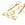 Detaljhandel 2 par gullsviller i rustfritt stål x4 gylne øredobber 6x12x0,8 mm - stålgrunning for smykkerskaping