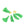 Grossist i 4 vårgrønne pomponger 2,5 -3 cm - til smykker, sying eller dekorasjon