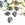 Detaljhandel rhinestone perler satt med svarte dråper 10x14mm - x25 enheter - til å sy eller lime - Glass rhinestones