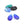 Detaljhandel Glass perler drops X2 fasettert safirblått glass 22 X 13 mm for BO anheng smykker tilbehør