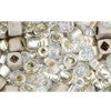 Kjøp Blanding av Toho junpaku perler - krystall/sølv (10g)